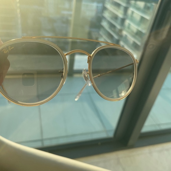 Ray-Ban Round Double Bridge Sunglasses - Picture 14 of 17